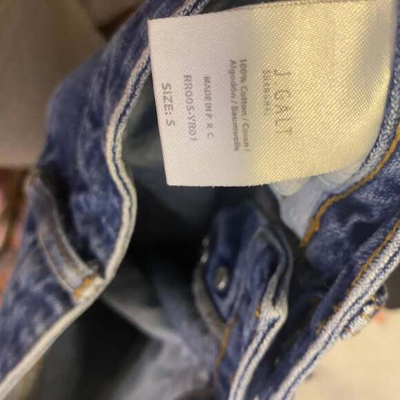 J. Galt S women's straight leg frayed denim jeans - Picture 3 of 4